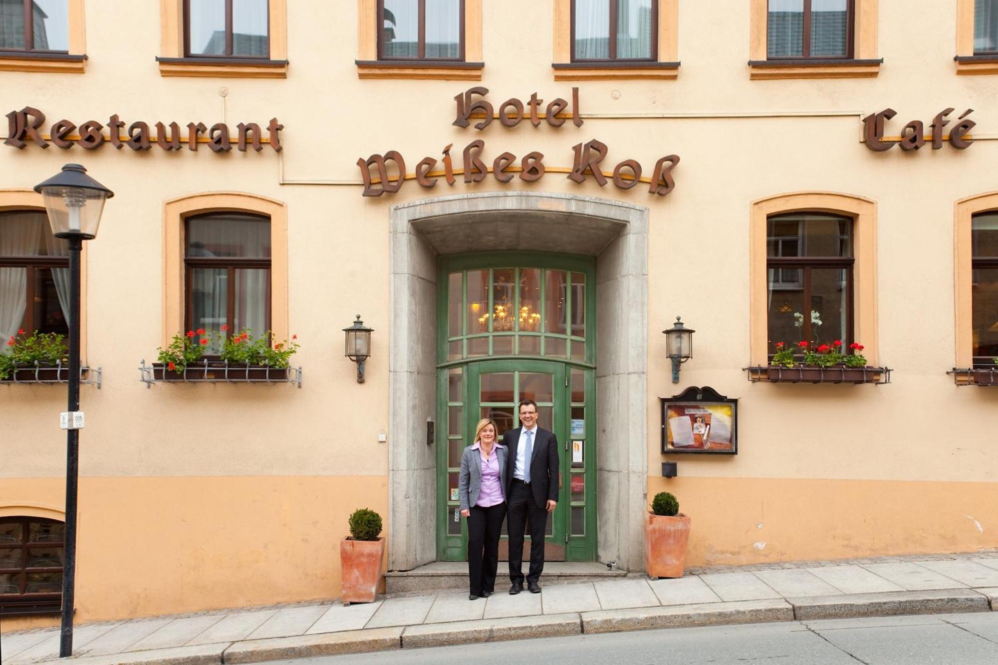 Hotel Weisses Ross Marienberg Exteriér fotografie